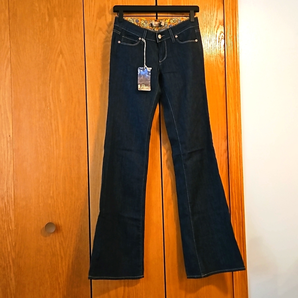 Vintage Paige Jeans 'Bentley' wide leg size 24
